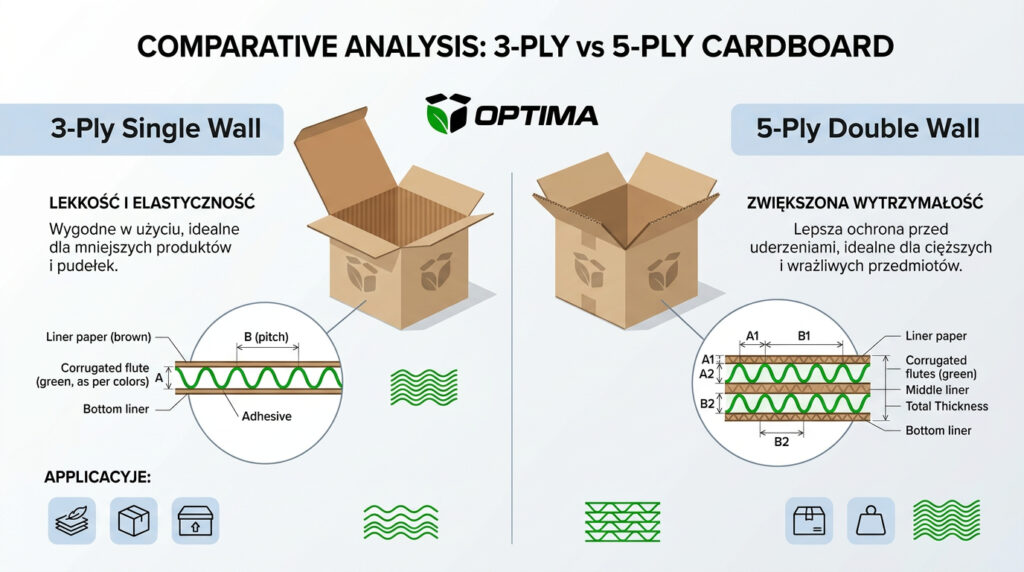 Jak dobrać wytrzymałość kartonu