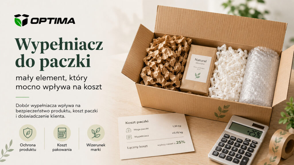 Wypełniacz do paczki - mały element, który mocno wpływa na koszt