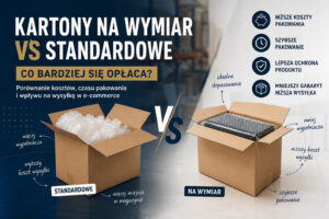 Kartony na wymiar vs standardowe - co bardziej się opłaca w e-commerce i logistyce
